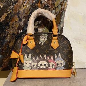 Labubu Monogram Fashion Handbag